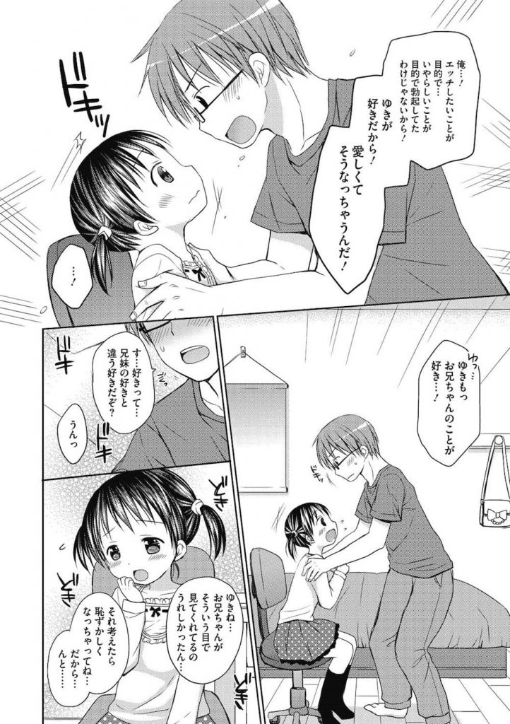 【JSロリエロ漫画】義兄がロリコン野郎とは知らずに一緒にお風呂に入る女子小学生の義妹!ある日学校でせっくすの情報を聞いて来た!大好きなお兄ちゃんと初エッチしちゃった!【Rico】