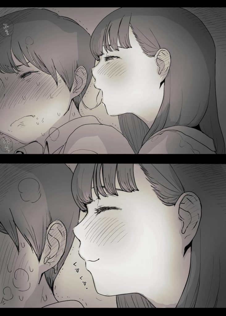 【逆調教エロ漫画】大学の後輩に告白された!「お耳…舐めさせていただけませんか…?」!ミステリアスな彼女に逆開発調教!こんな筆おろしSEXはいかがでしょうか?【ひまわりのたね】