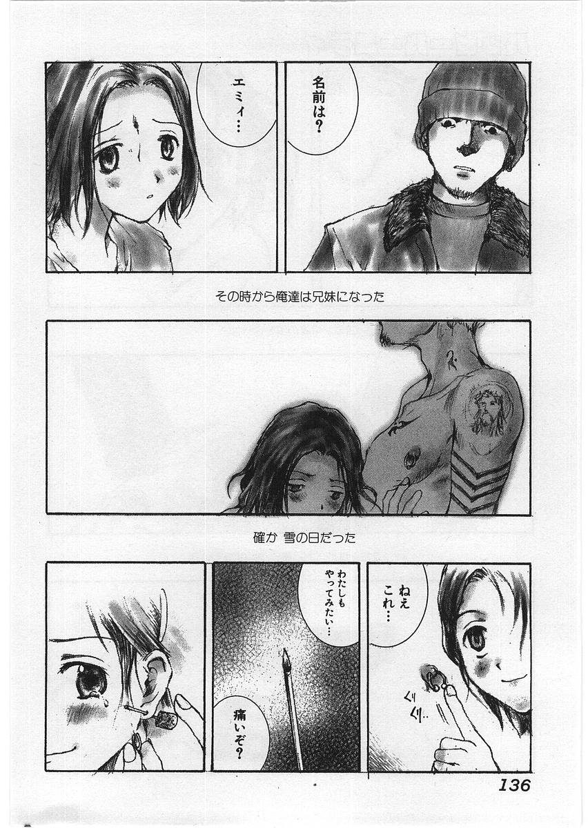 【エロ漫画】兄のピアスに興味ある少女…耳や乳首ピアスをして何度もいちゃラブセックスして絶頂アクメ堕ちしちゃう【玉置勉強：ハッピーバースディ】 4ページ